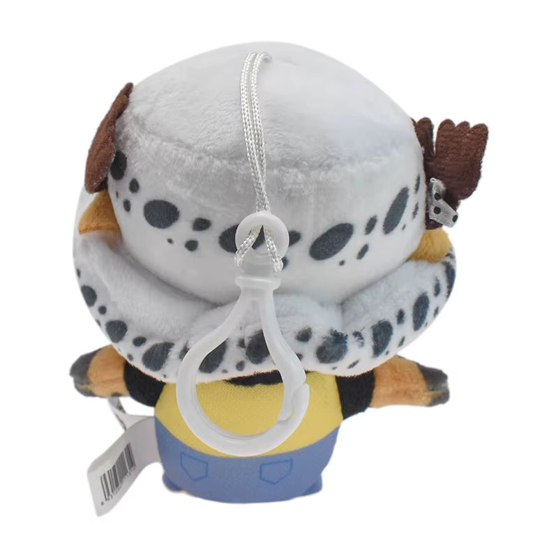 Anime One Piece Plush Toys Luffy Chopper Sabo Plush Doll Stuffed Kawaii Cute Toy Chopper Doll Keychain Halloween Gift for Child