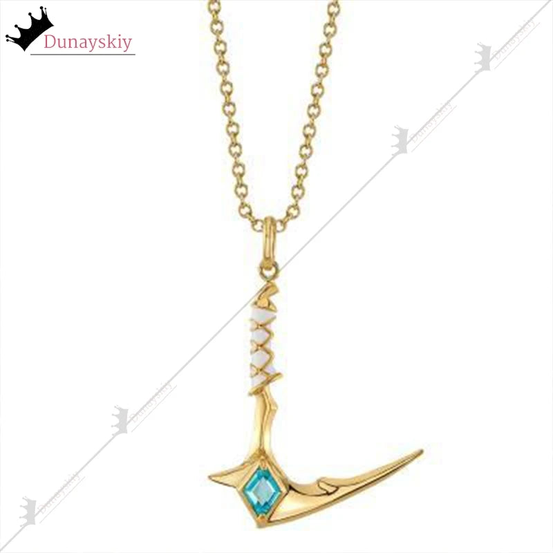 Arcane Jinx Cospaly Costumes Necklace Anime Game Arcane Season 2 Role-Playing Jewerly Anime Party Same Style Wearing Chain Gift
