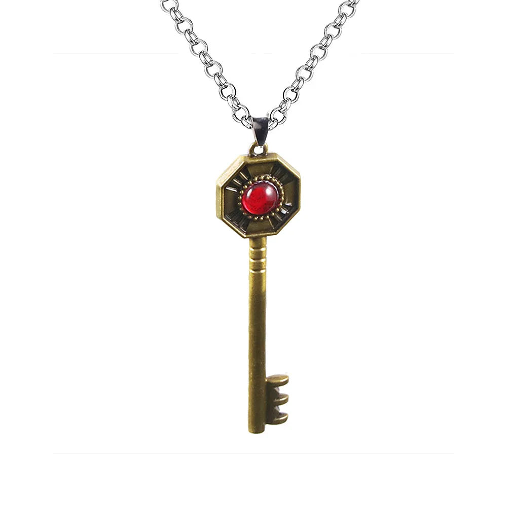 Anime Jojos Bizarre Adventure Steel Ball Run Necklace Gyro Julius Caesar Zeppeli Cosplay Ball Pendant Necklace for Fans Jewelry