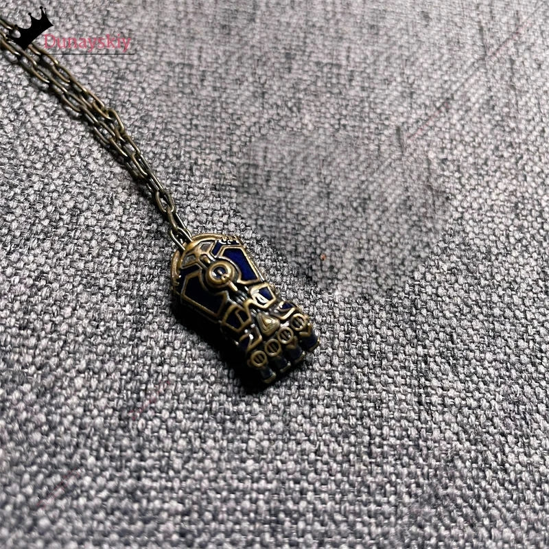 Arcane Jinx Cospaly Costumes Necklace Anime Game Arcane Season 2 Role-Playing Jewerly Anime Party Same Style Wearing Chain Gift