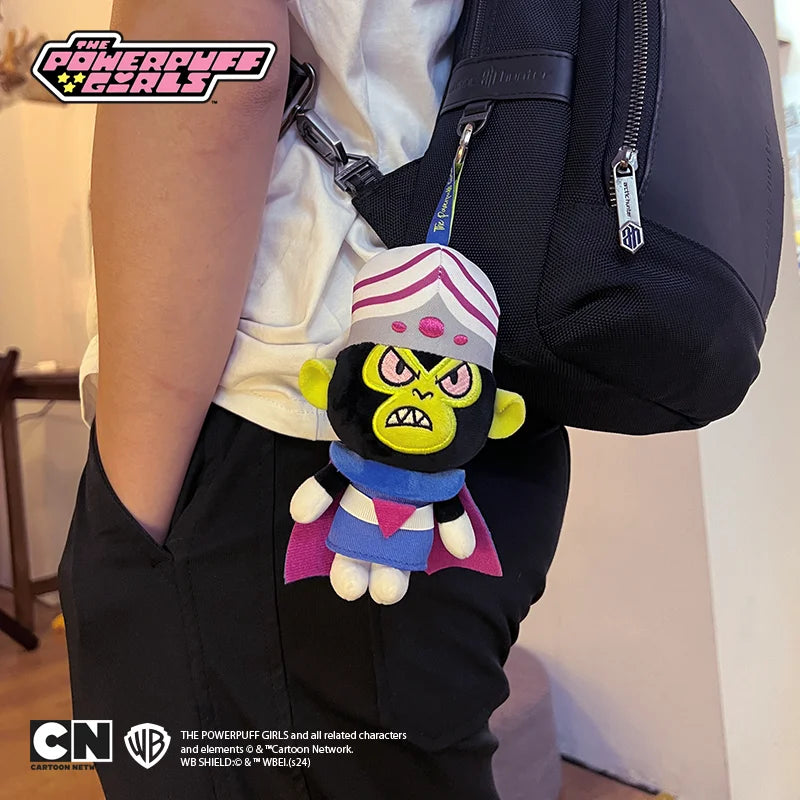 New Kawaii Anime the Powerpuff Girls Plush Keychain Princess Morbucks Mojo Jojo Blossom Bubbles Buttercup Pp Cotton Filled Dolls