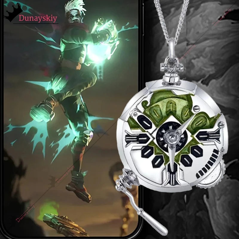 Arcane Jinx Cospaly Costumes Necklace Anime Game Arcane Season 2 Role-Playing Jewerly Anime Party Same Style Wearing Chain Gift