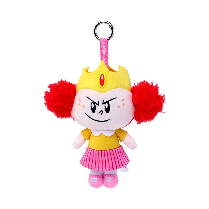 New Kawaii Anime the Powerpuff Girls Plush Keychain Princess Morbucks Mojo Jojo Blossom Bubbles Buttercup Pp Cotton Filled Dolls