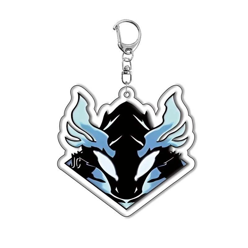Anime Keychain Solo Leveling Acrylic Accessaries Cartoon Bag Pendant Gift Cute Bag Charm Keyring Friends Fans Gifts