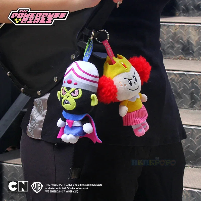 New Kawaii Anime the Powerpuff Girls Plush Keychain Princess Morbucks Mojo Jojo Blossom Bubbles Buttercup Pp Cotton Filled Dolls