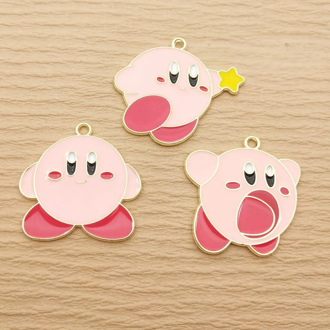 10Pcs Cartoon Anime Charm for Jewelry Making Enamel Necklace Bracelet Earring Pendant Diy Accessories Zinc Alloy Gold Plated