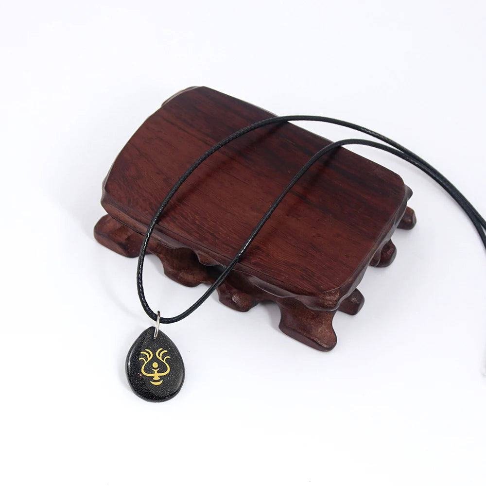 Anime Hayao Miyazaki Series Laputa Flying Stone Necklace Castle in the Sky New Pendant Necklace for Japanese Anime Costume Gift