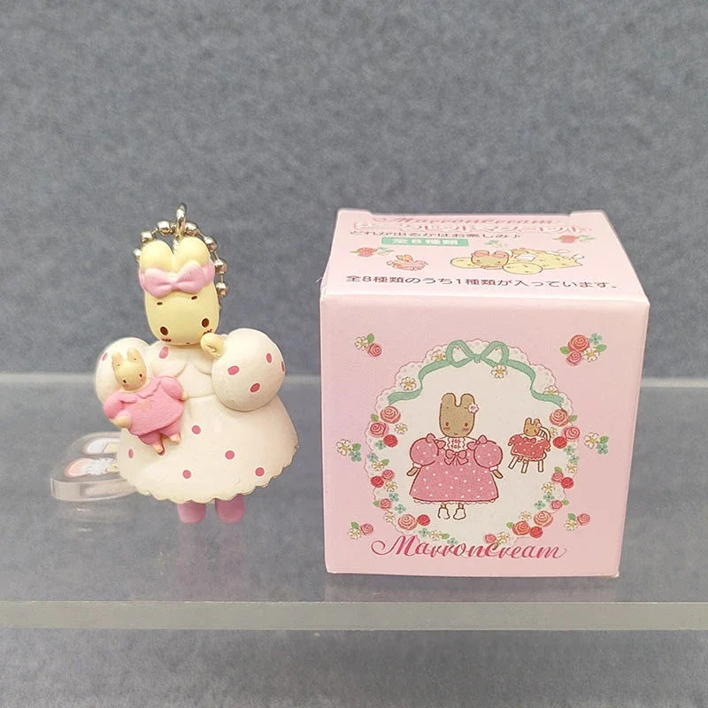 Anime Figure Sanrio Marron Cream Blind Box Toys Model Cute Doll DIY Decorative Pendant Keychain Collection Children Gifts