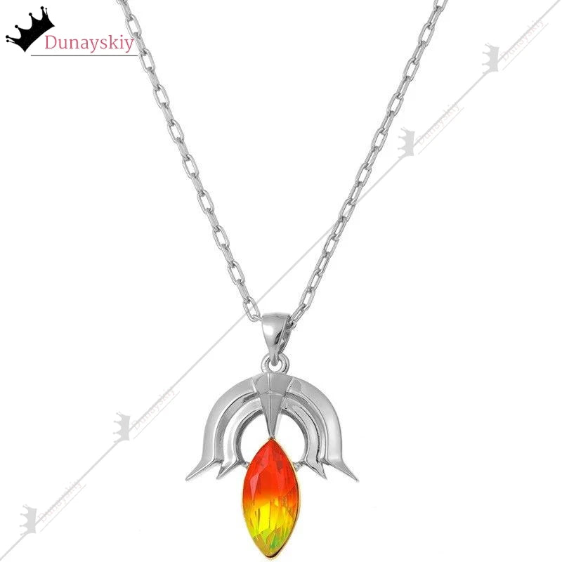 Arcane Jinx Cospaly Costumes Necklace Anime Game Arcane Season 2 Role-Playing Jewerly Anime Party Same Style Wearing Chain Gift