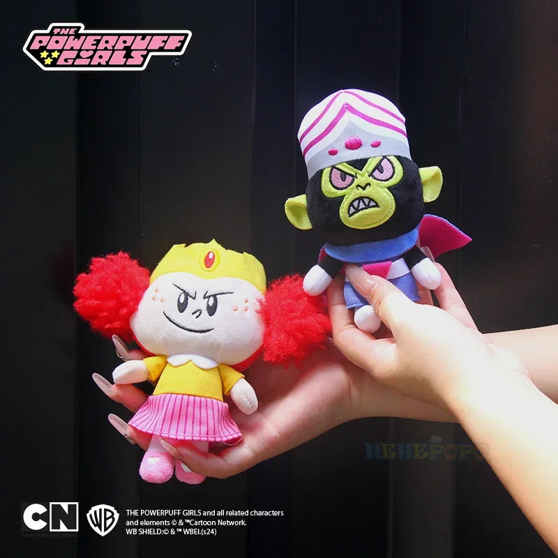 New Kawaii Anime the Powerpuff Girls Plush Keychain Princess Morbucks Mojo Jojo Blossom Bubbles Buttercup Pp Cotton Filled Dolls
