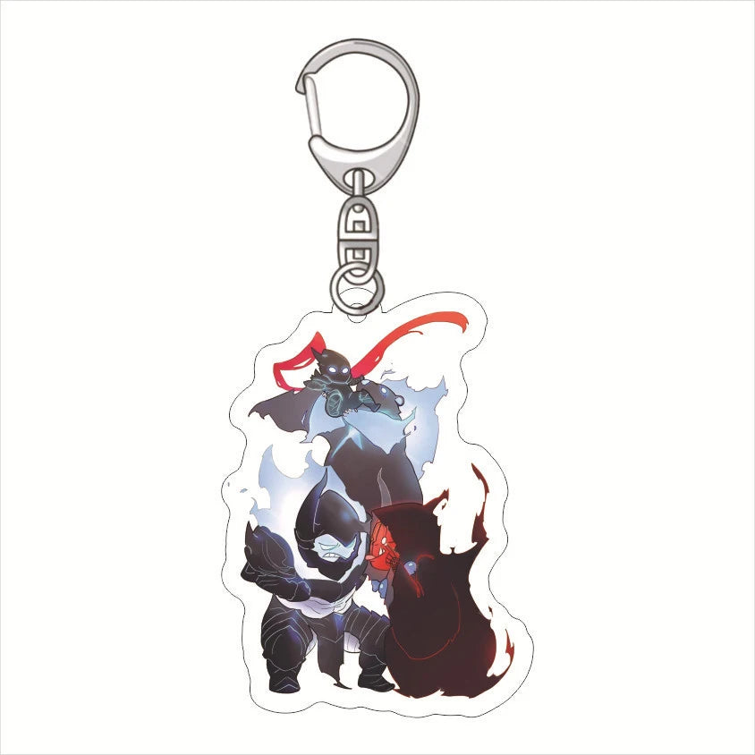 Anime Keychain Solo Leveling Acrylic Accessaries Cartoon Bag Pendant Gift Cute Bag Charm Keyring Friends Fans Gifts