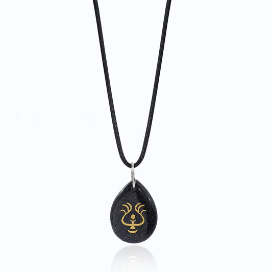 Anime Hayao Miyazaki Series Laputa Flying Stone Necklace Castle in the Sky New Pendant Necklace for Japanese Anime Costume Gift