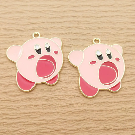 10Pcs Cartoon Anime Charm for Jewelry Making Enamel Necklace Bracelet Earring Pendant Diy Accessories Zinc Alloy Gold Plated