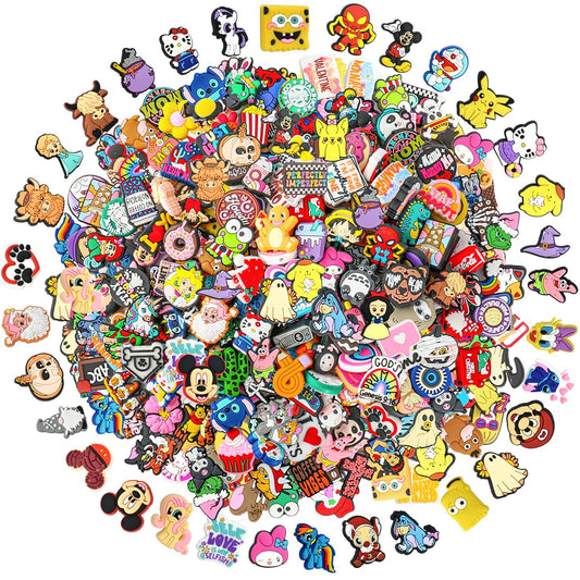 80Pcs Non-Repeat Cartoon Silicone Focal Beads for Pens, Random Focal Beads Bu...